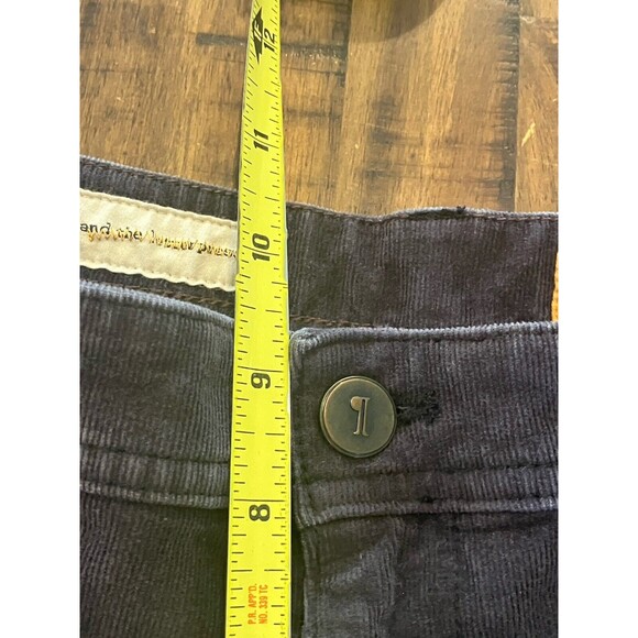 Pilcro and the Letterpress Serif Gray Corduroy Jeans Size 31 - Picture 8 of 10